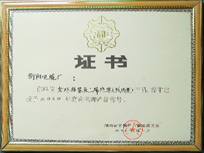 2000年度湖南名牌产品称号 1.JPG